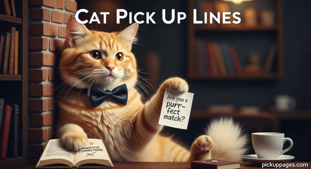 Cat Pick Up Lines