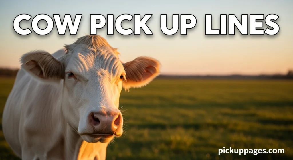 Cow Pick Up Lines