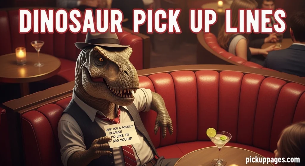 Dinosaur Pick Up Lines