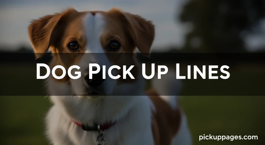 Dog Pick Up Lines