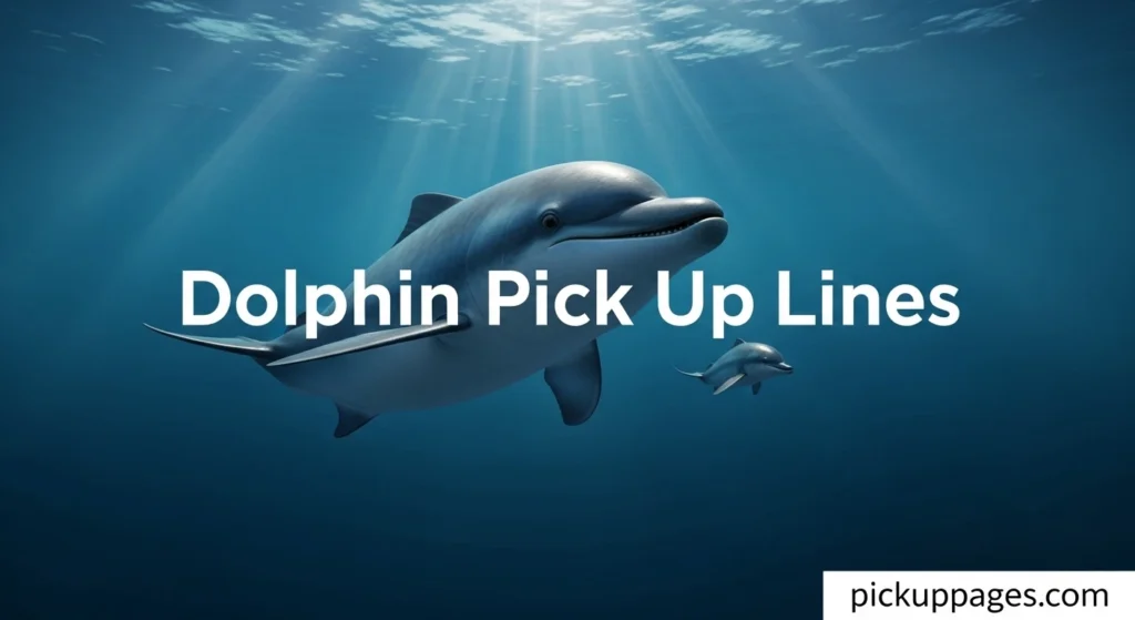 Dolphin Pick Up Lines
