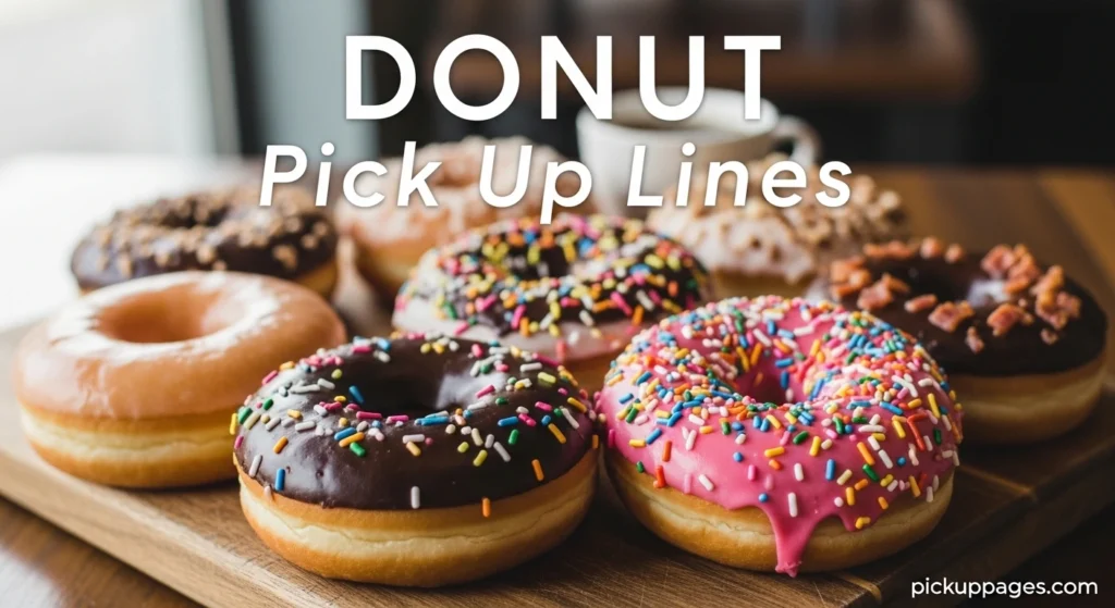 Donut Pick Up Lines