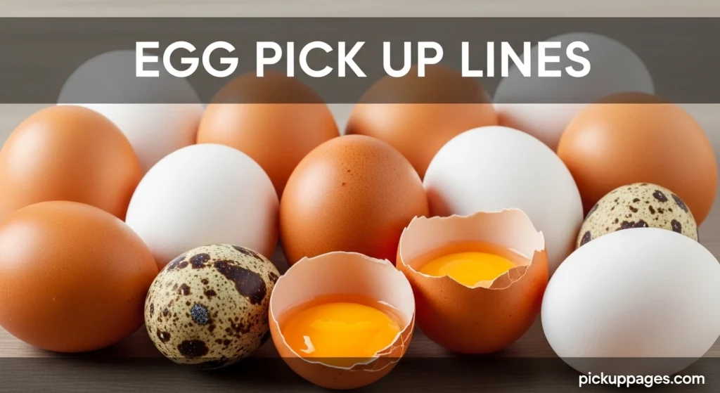 Egg Pick Up Lines