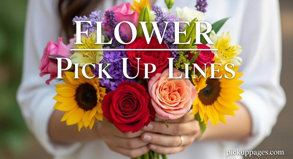 Flower Pick Up Lines