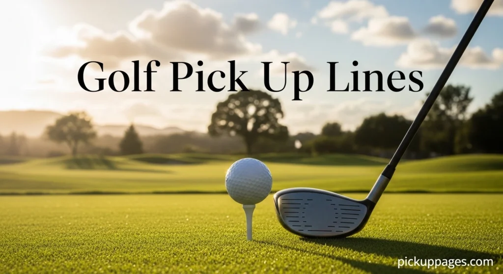 Golf Pick Up Lines