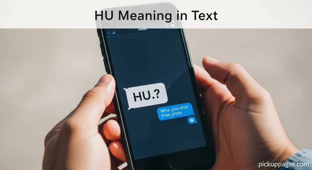HU Meaning in Text