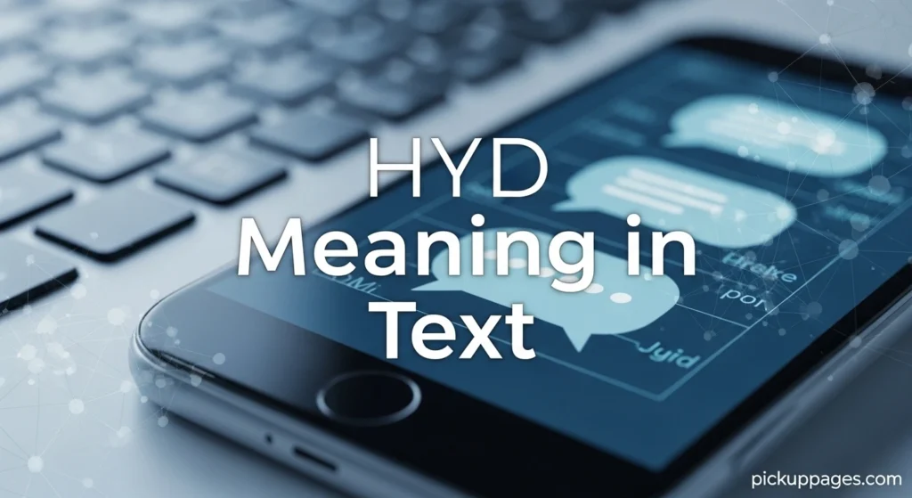 HYD Meaning in Text