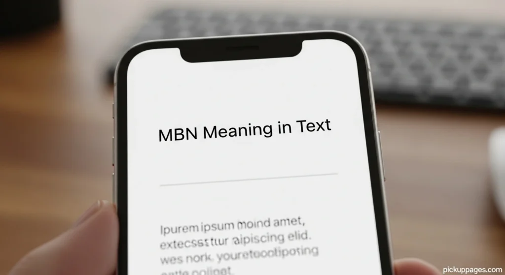MBN Meaning in Text