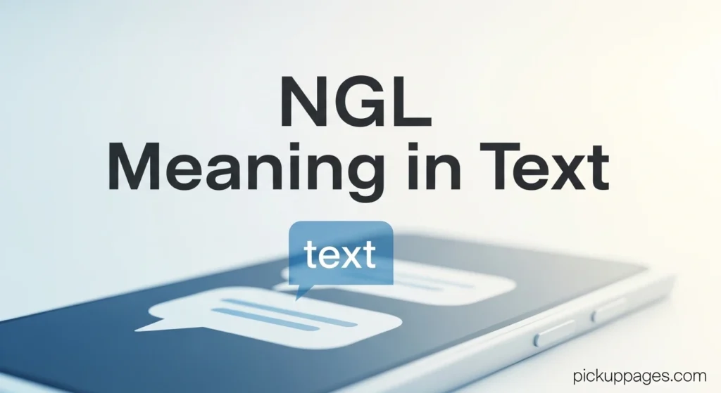 NGL Meaning in Text