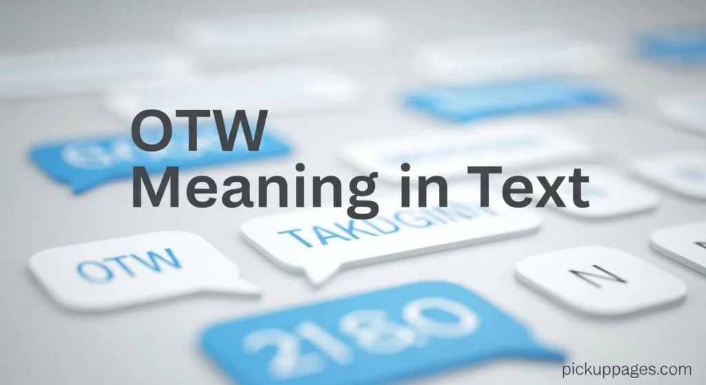 OTW Meaning in Text