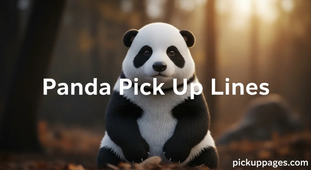 Panda Pick Up Lines