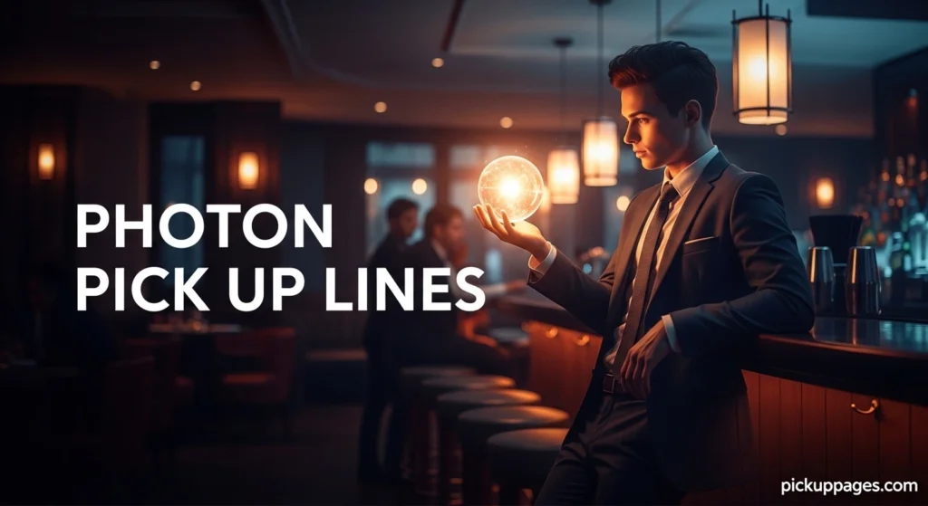 Photon Pick Up Lines