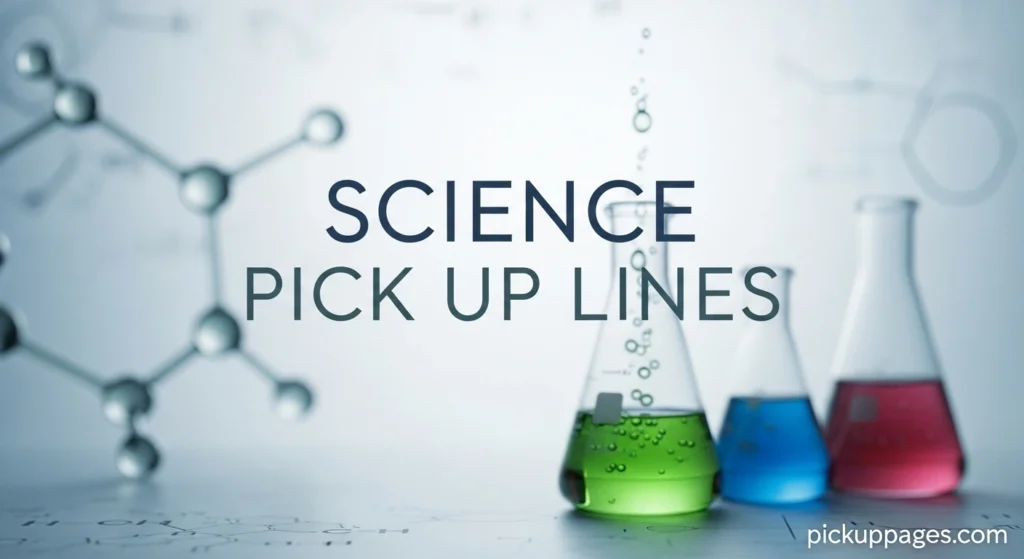 Science Pick Up Lines