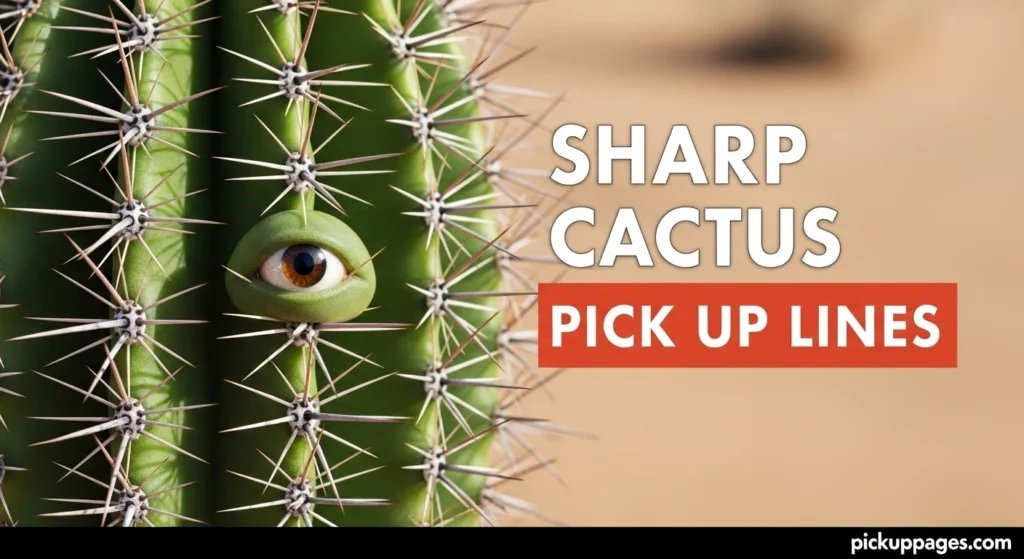 Sharp Cactus Pick Up Lines