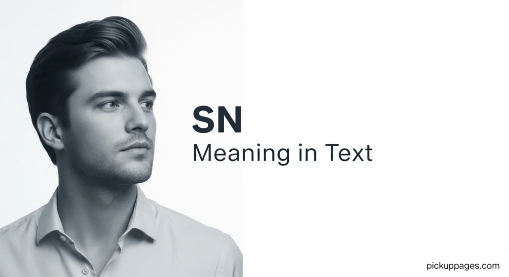 SN Meaning in Text