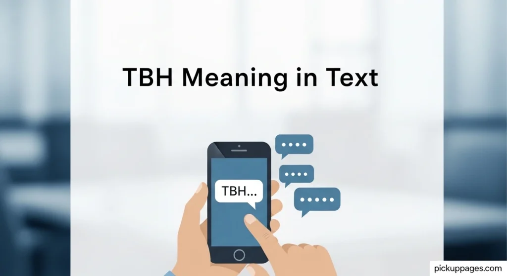 TBH Meaning in Text