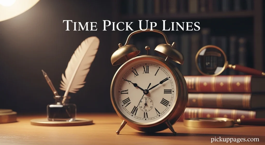 Time Pick Up Lines