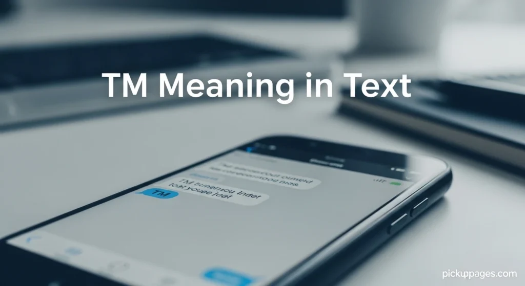 TM Meaning in Text