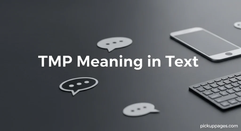 TMP Meaning in Text