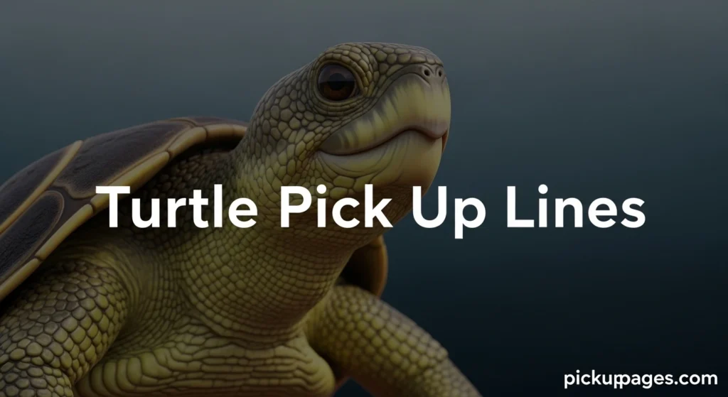 Turtle Pick Up Lines