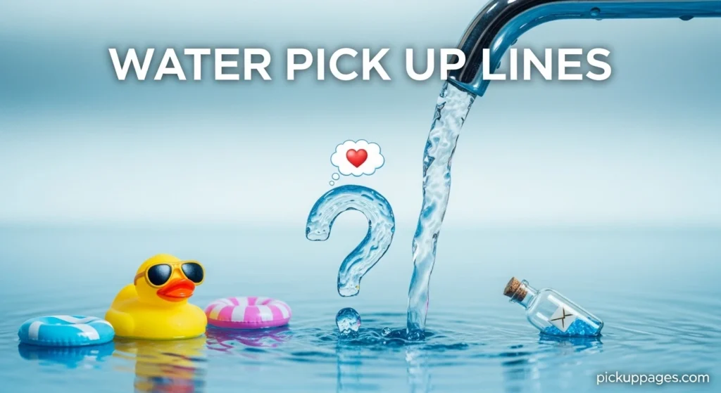 Water Pick Up Lines