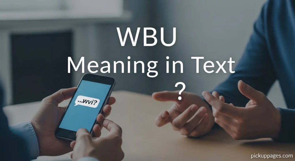 WBU Meaning in Text