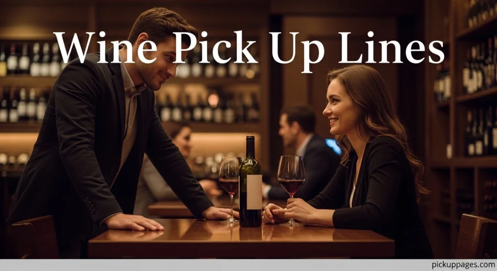 Wine Pick Up Lines