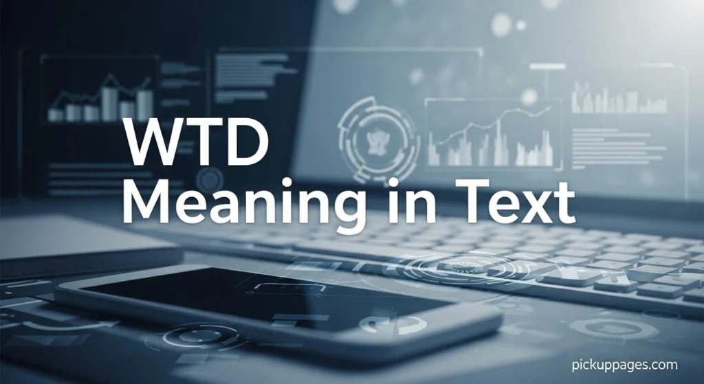 WTD Meaning in Text