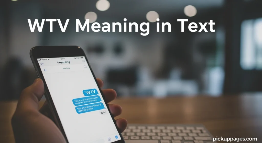 WTV Meaning in Text