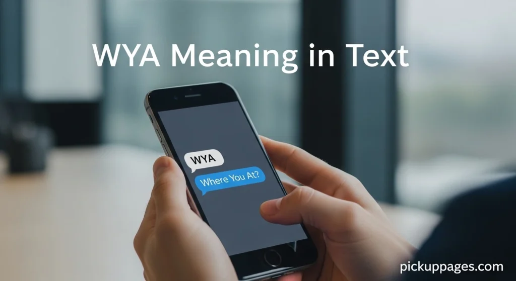 WYA Meaning in Text