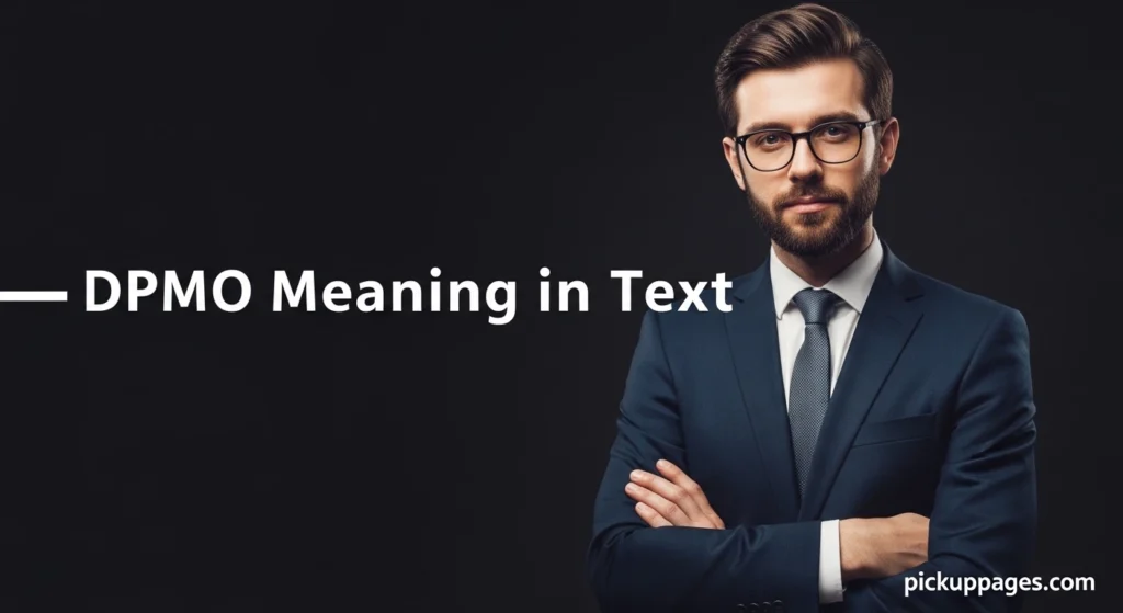 DPMO Meaning in Text